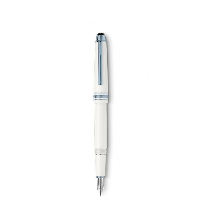 Montblanc Meisterstuck Glacier Classique Fountain Pen, White