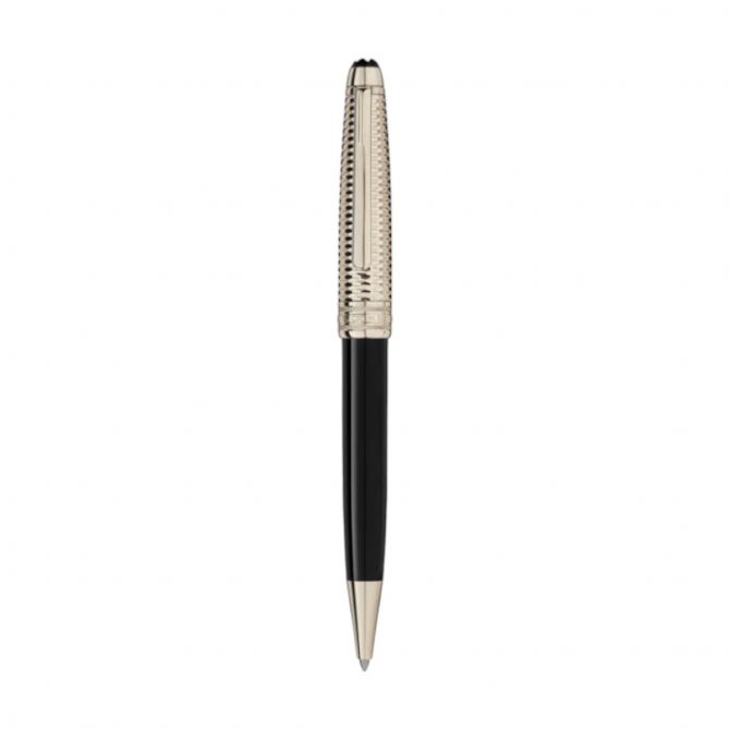 Montblanc Meisterstuck Doue Geometry Signature Gold Coated Classique Ballpoint Pen