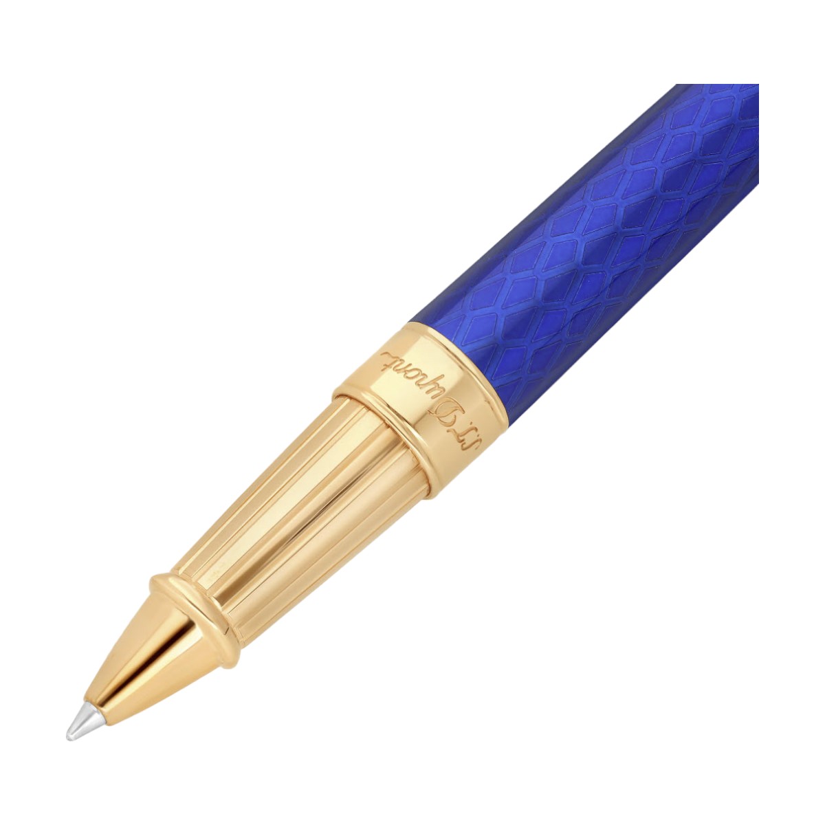 S.T. Dupont Eternity Dragon Rollerball Pen, Blue