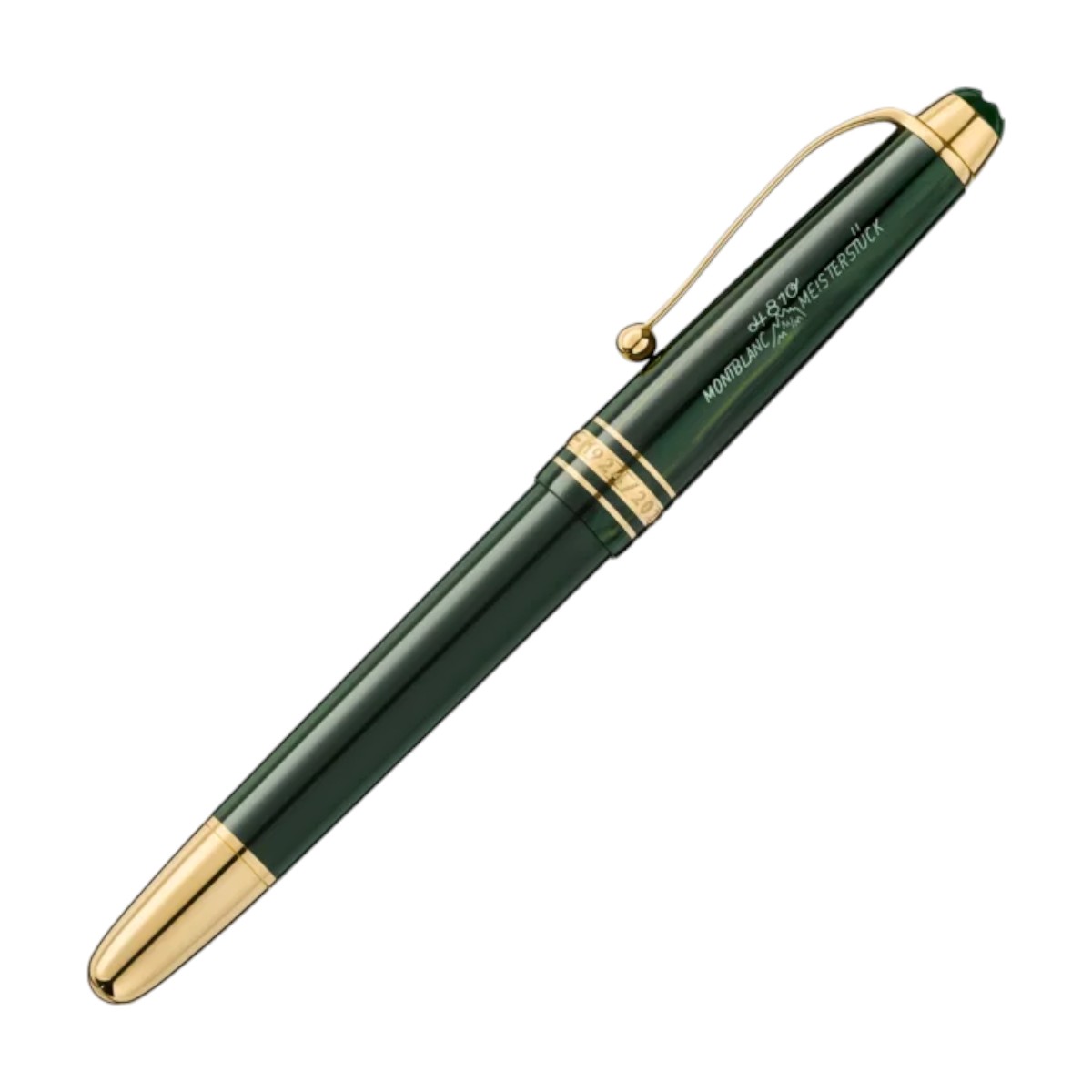 Montblanc Meisterstuck The Origin Collection Classique Rollerball Pen, Dark Green