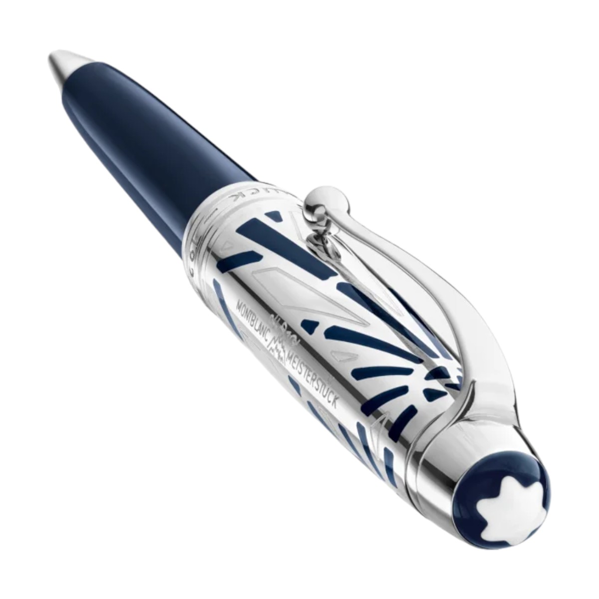 Montblanc The Origin Collection Meisterstuck Doue Midsize Ballpoint Pen, Blue