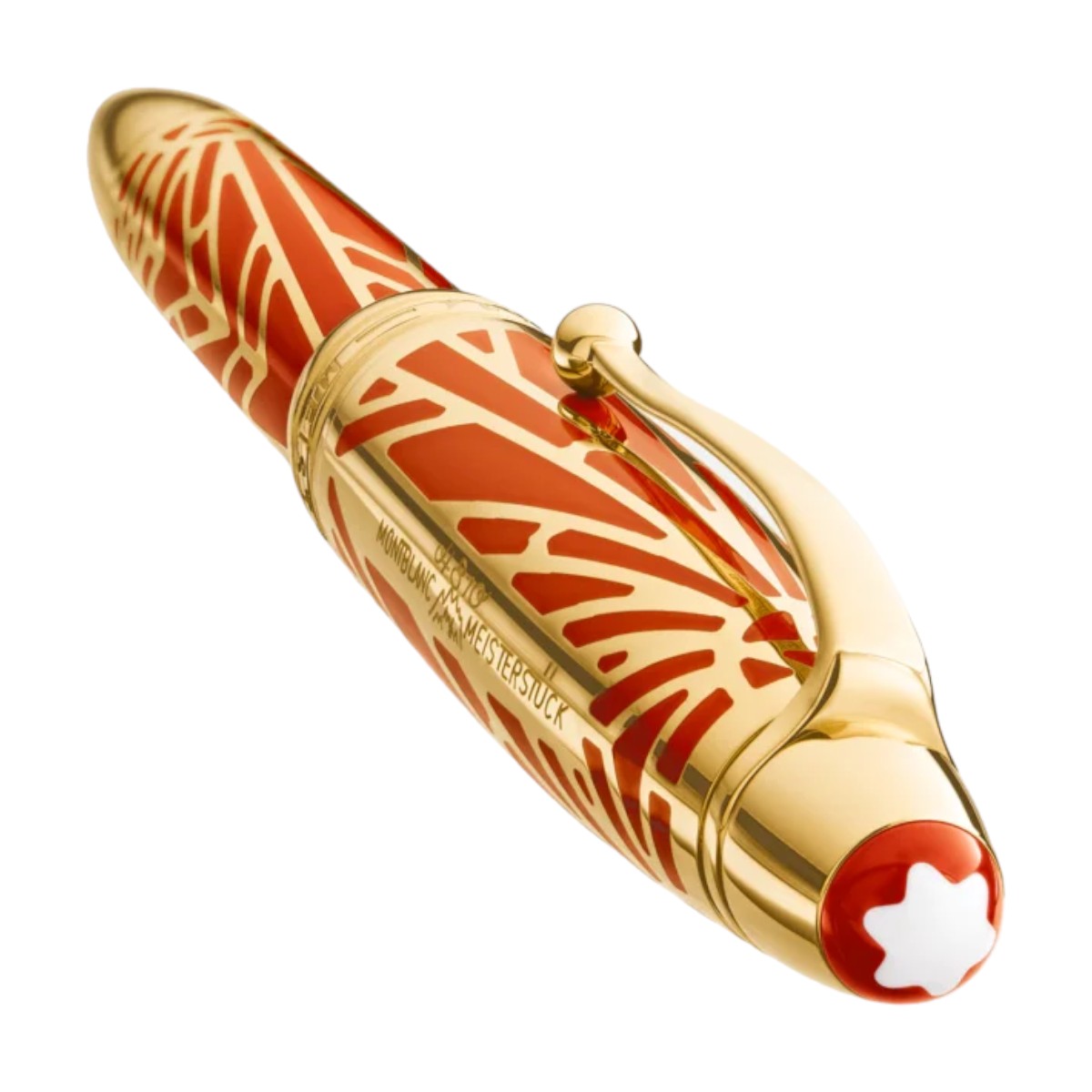 Montblanc The Origin Collection Meisterstuck Solitaire LeGrand Rollerball Pen, Coral