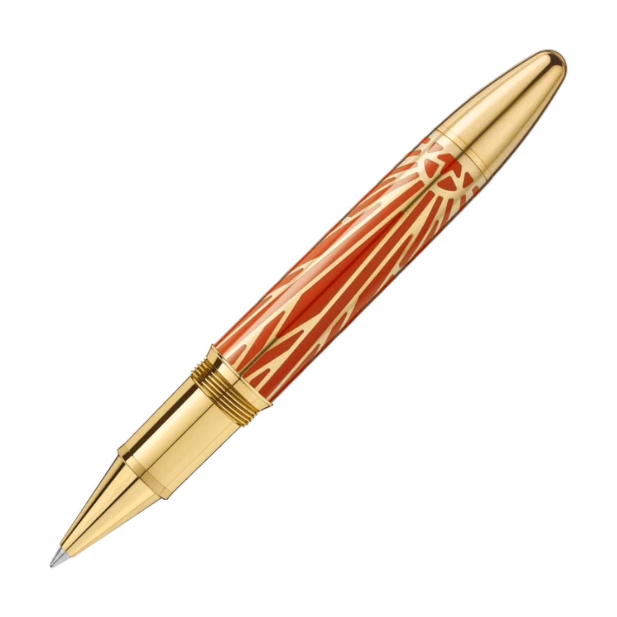 Montblanc The Origin Collection Meisterstuck Solitaire LeGrand Rollerball Pen, Coral