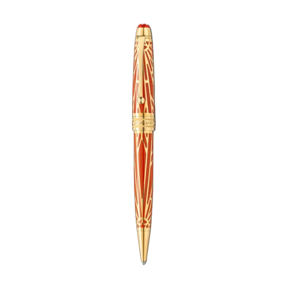 Montblanc The Origin Collection Meisterstuck Solitaire Midsize Ballpoint Pen, Coral