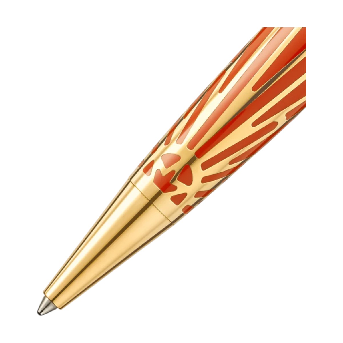 Montblanc The Origin Collection Meisterstuck Solitaire Midsize Ballpoint Pen, Coral