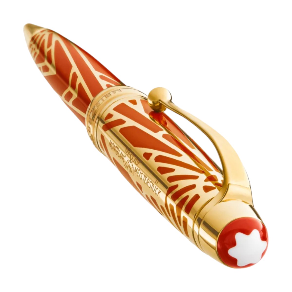 Montblanc The Origin Collection Meisterstuck Solitaire Midsize Ballpoint Pen, Coral