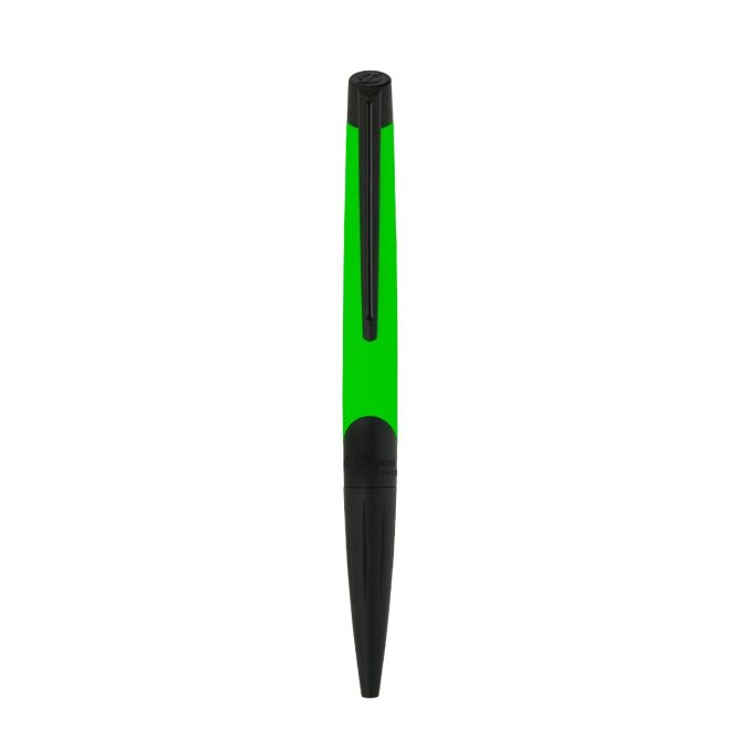 S.T. Dupont Defi Millenium Ballpoint Pen, Neon Green