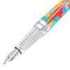 S.T. Dupont Line D Eternity Graff'Ty Fountain Pen, Multicolored