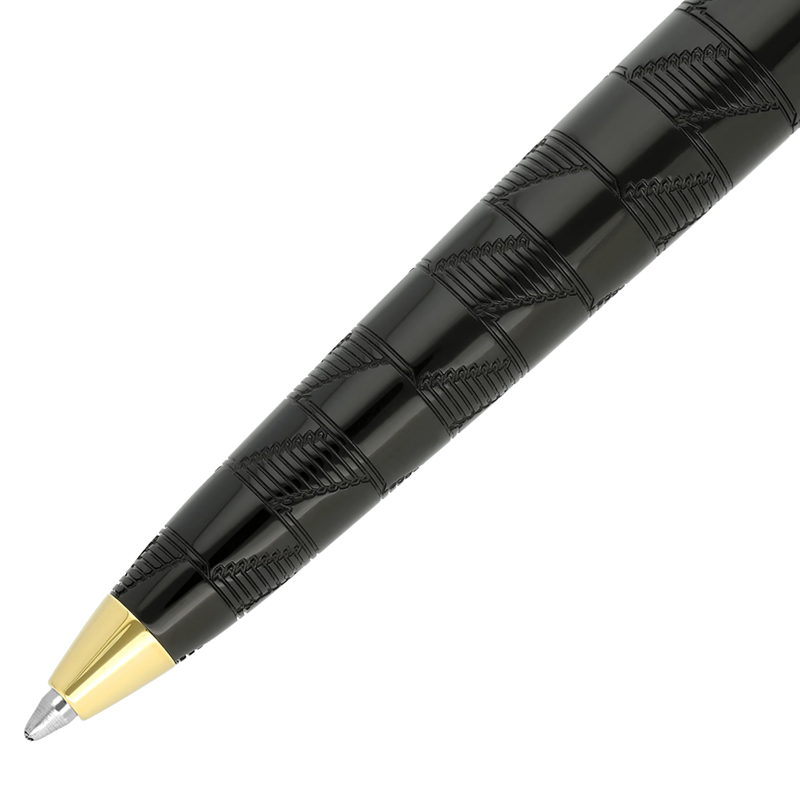 S.T. Dupont Monogram 1872 Line D Eternity Medium Ballpoint Pen, Black