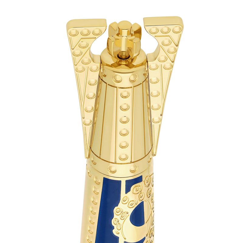 S.T. Dupont Mobilis In Mobile 20,000 Leagues Under The Seas Writing Instrument Set, Blue Gulf Stream