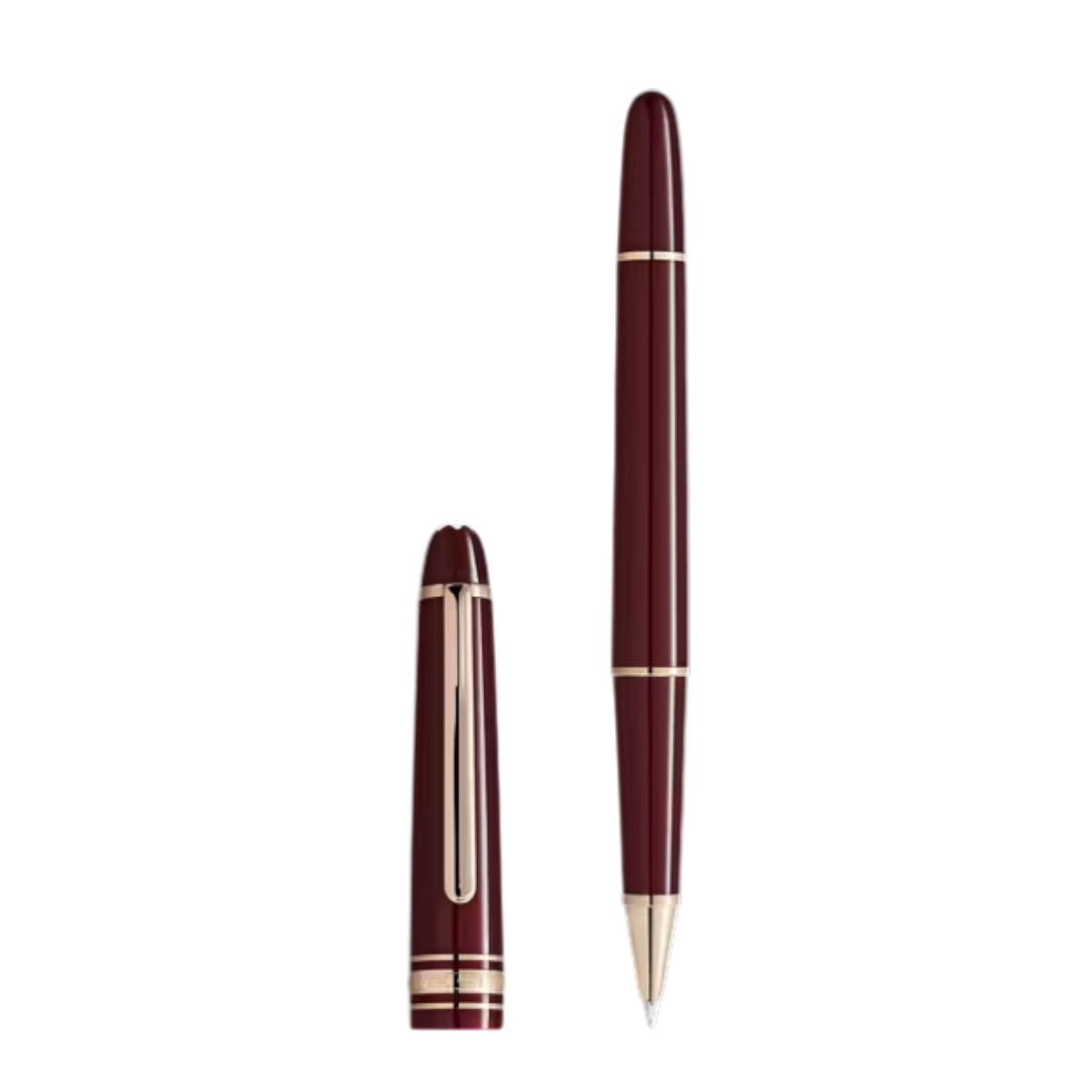 Montblanc Meisterstuck Classique Rollerball Pen, Burgundy Red