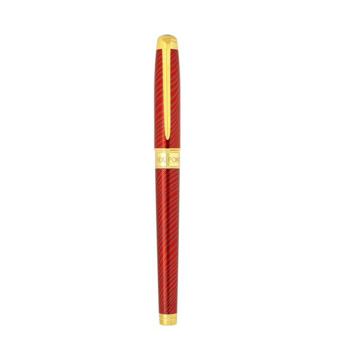 S.T. Dupont Line D Eternity Horsemane Large Rollerball Pen, Red