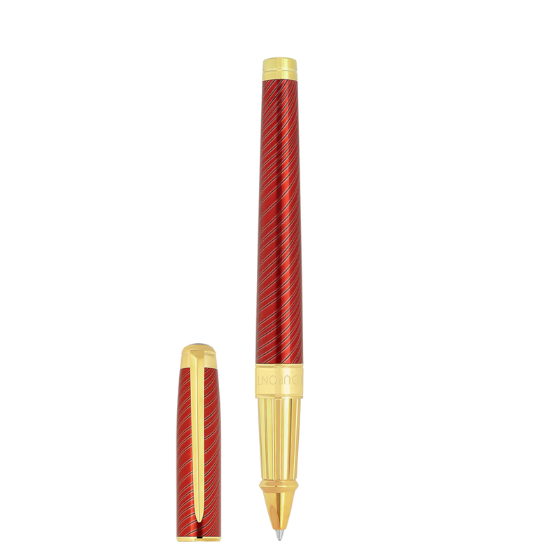 S.T. Dupont Line D Eternity Horsemane Large Rollerball Pen, Red