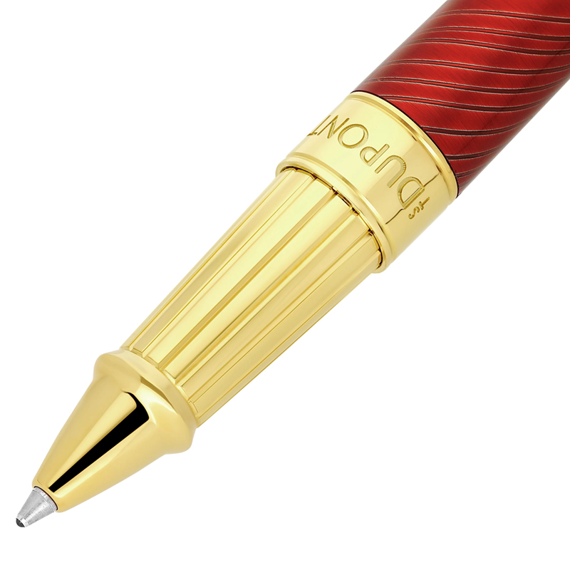 S.T. Dupont Line D Eternity Horsemane Large Rollerball Pen, Red