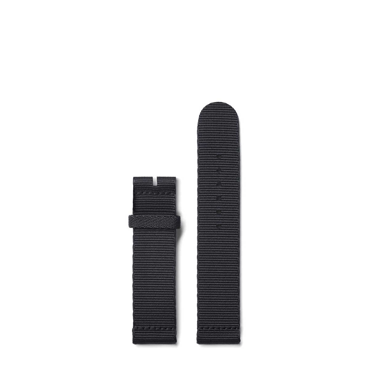 Nomos Textile Blue Black Woven 18mm Strap, Medium