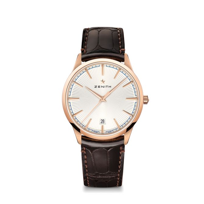 Zenith Elite Classic 40.5mm Watch, Brown