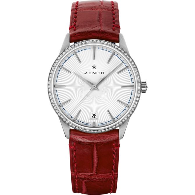 Zenith Elite Classic 36mm Watch, Red