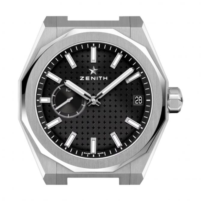 【超ポイントバック祭】 Defy Zenith Skyline Pattern Toned Black Watch, Men's 41mm その他