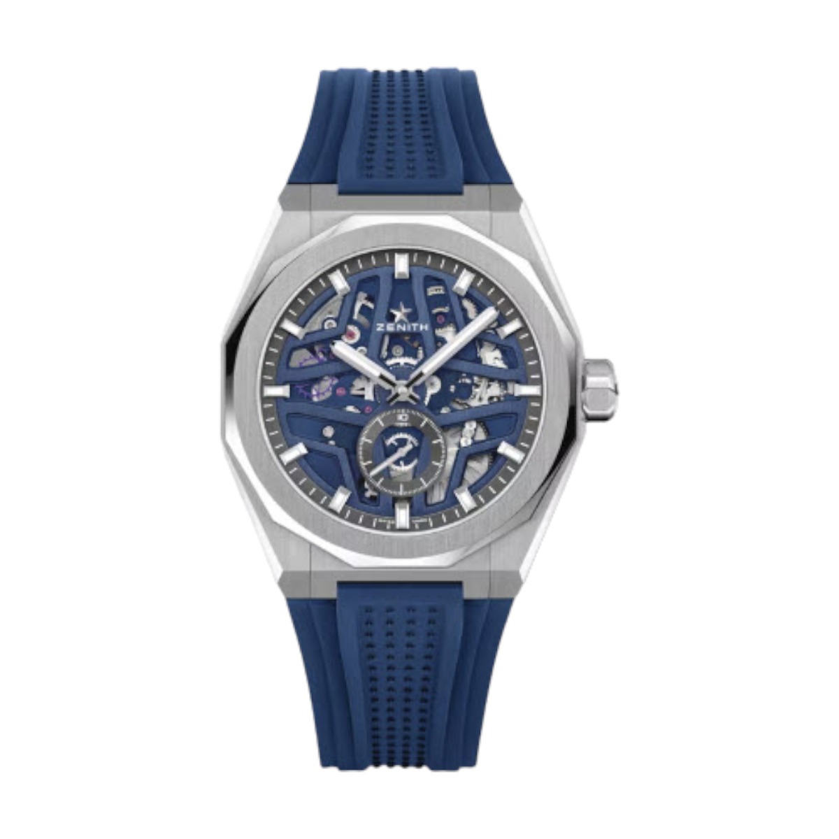 Zenith Defy Skyline 41mm Watch, Blue Skeleton Dial