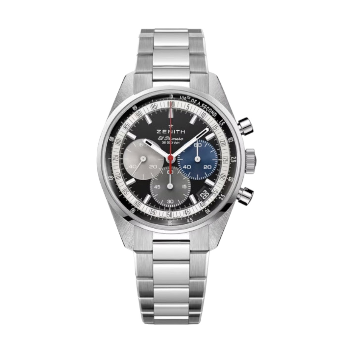 Zenith Chronomaster Original 38mm Watch, Black Dial