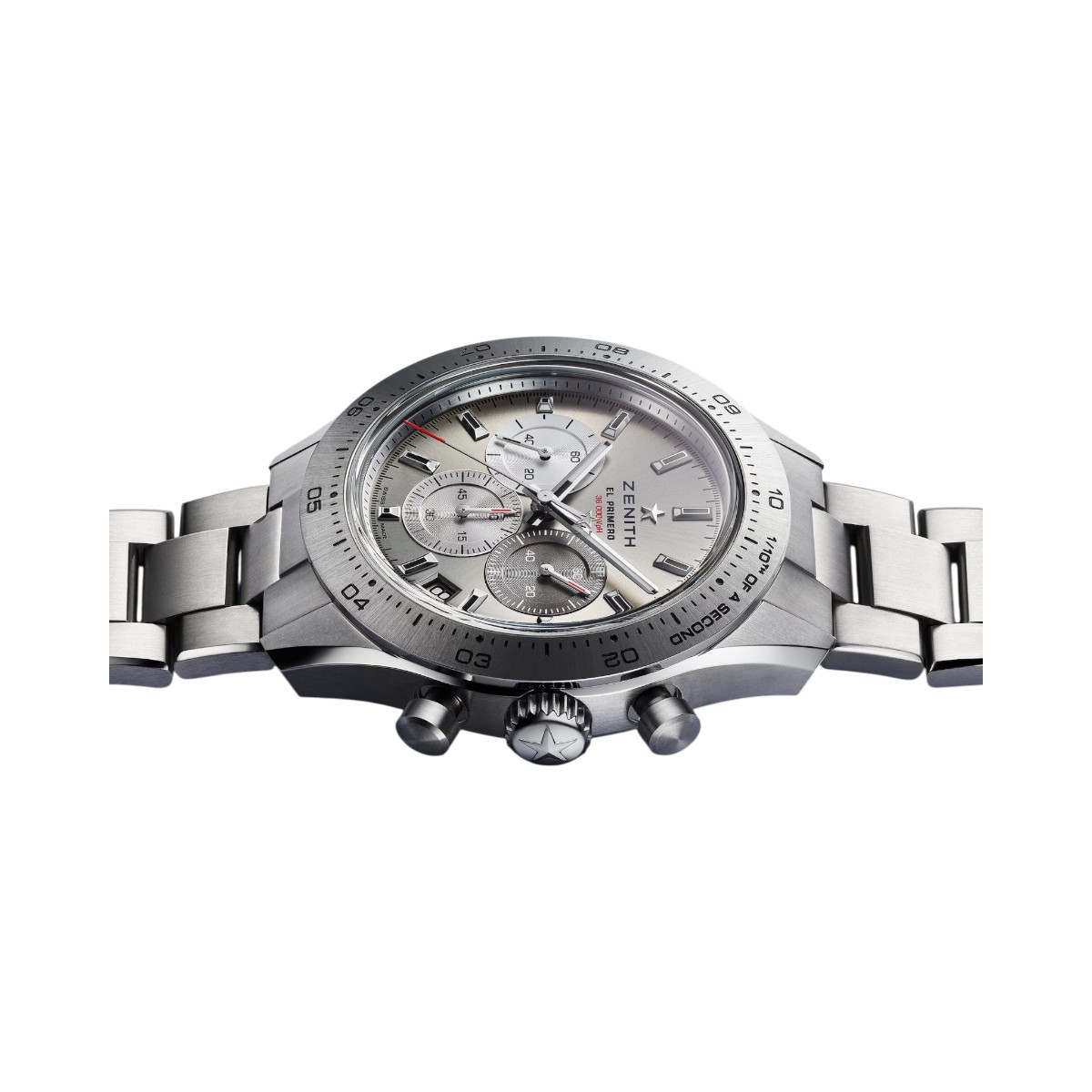 Zenith Chronomaster Sport 41mm Watch, Grey Tricolor Dial