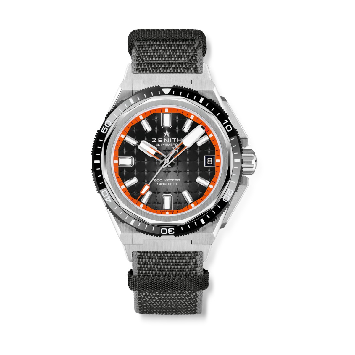 Zenith Defy Extreme Diver 42.5mm Watch, Black Star Pattern Dial