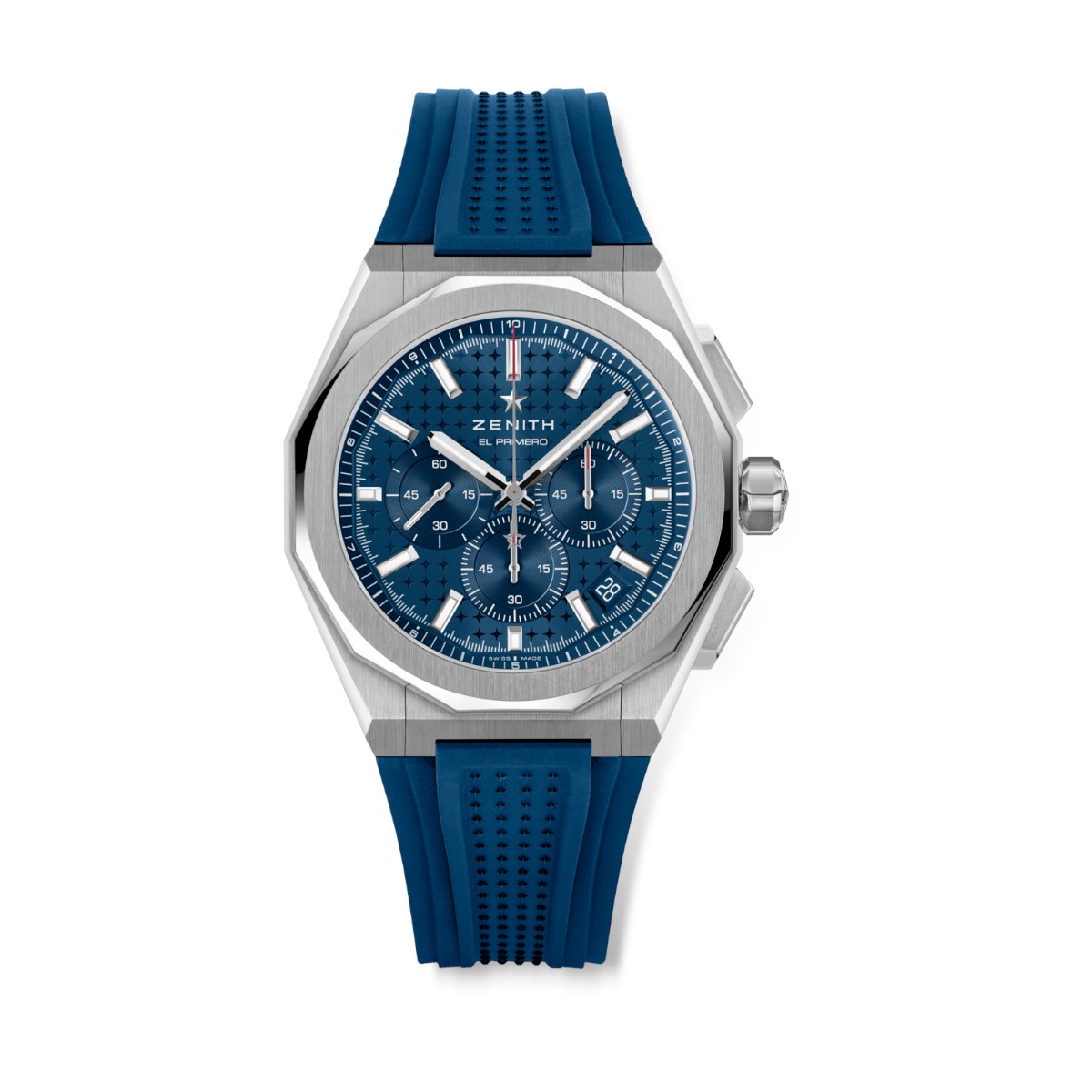 Zenith Defy Skyline Chronograph 42mm Watch, Blue Pattern Dial