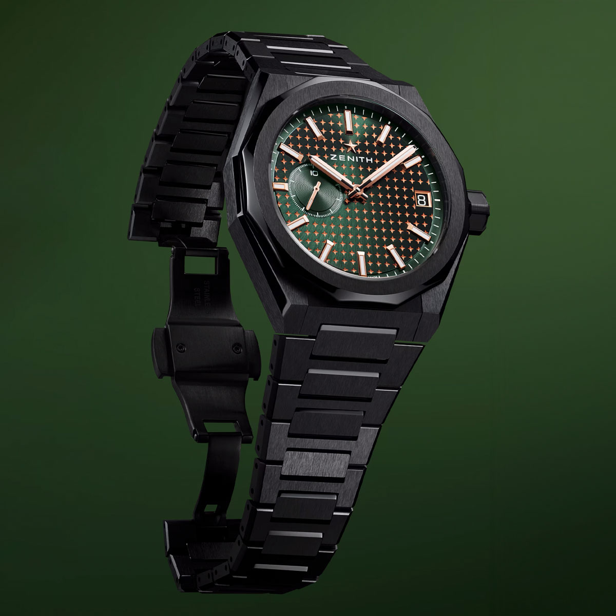 Zenith Defy Skyline America's Edition 41mm Men's Watch, Deep Green Dial