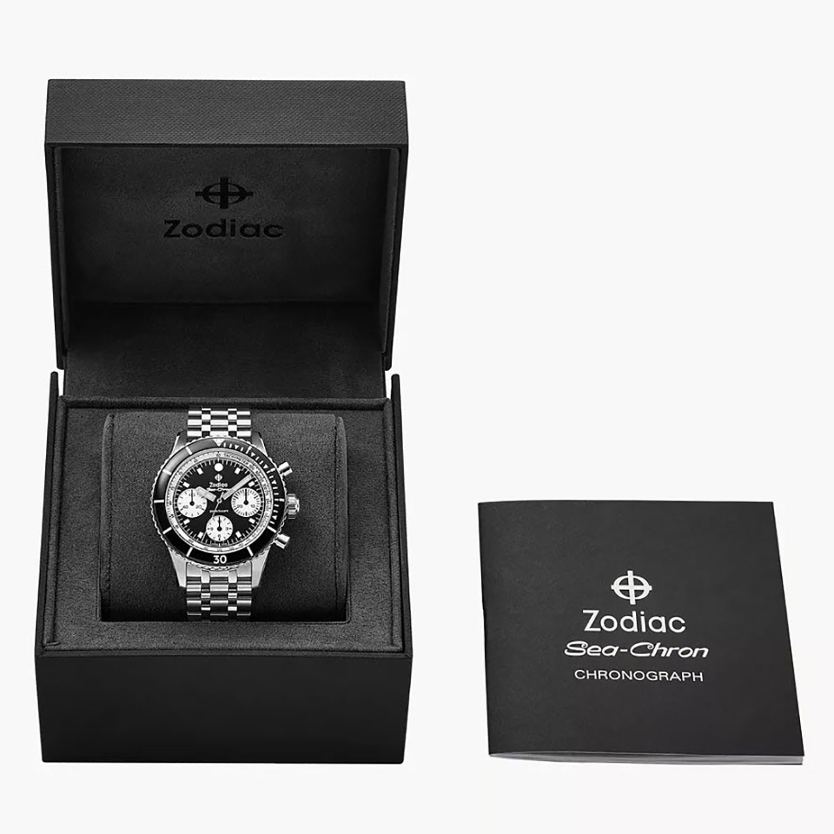 Zodiac Sea-Chron Automatic Stainless Steel 40 mm Watch