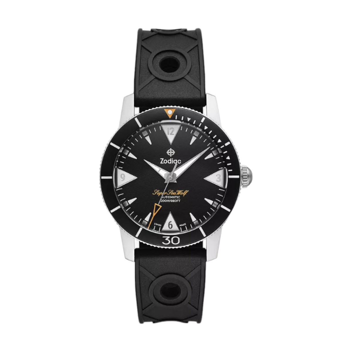 Zodiac Super Sea Wolf Skin Diver Automatic 39mm Men's Watch