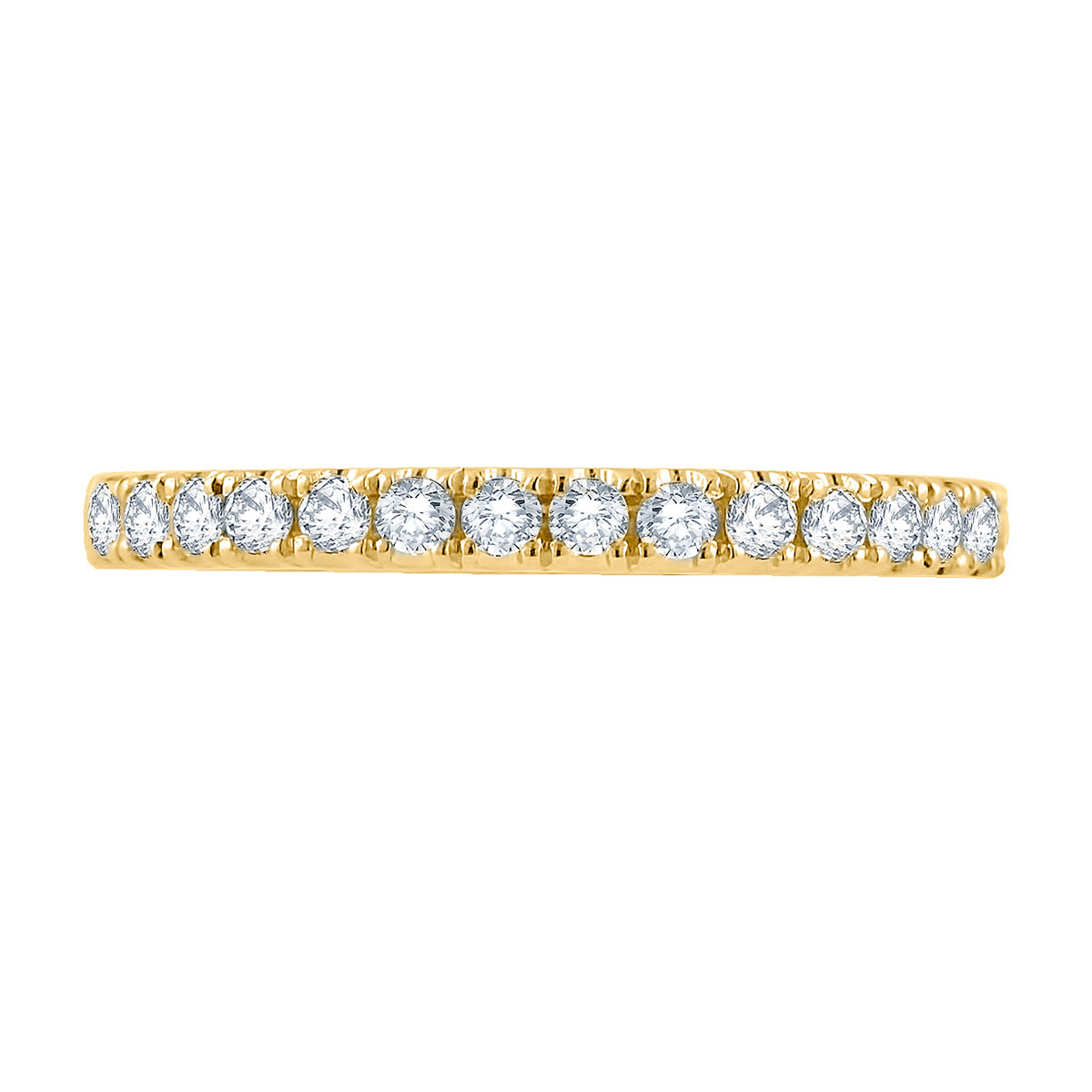 A. Jaffe Classics Empire Legacy Diamond Wedding Band in Yellow Gold