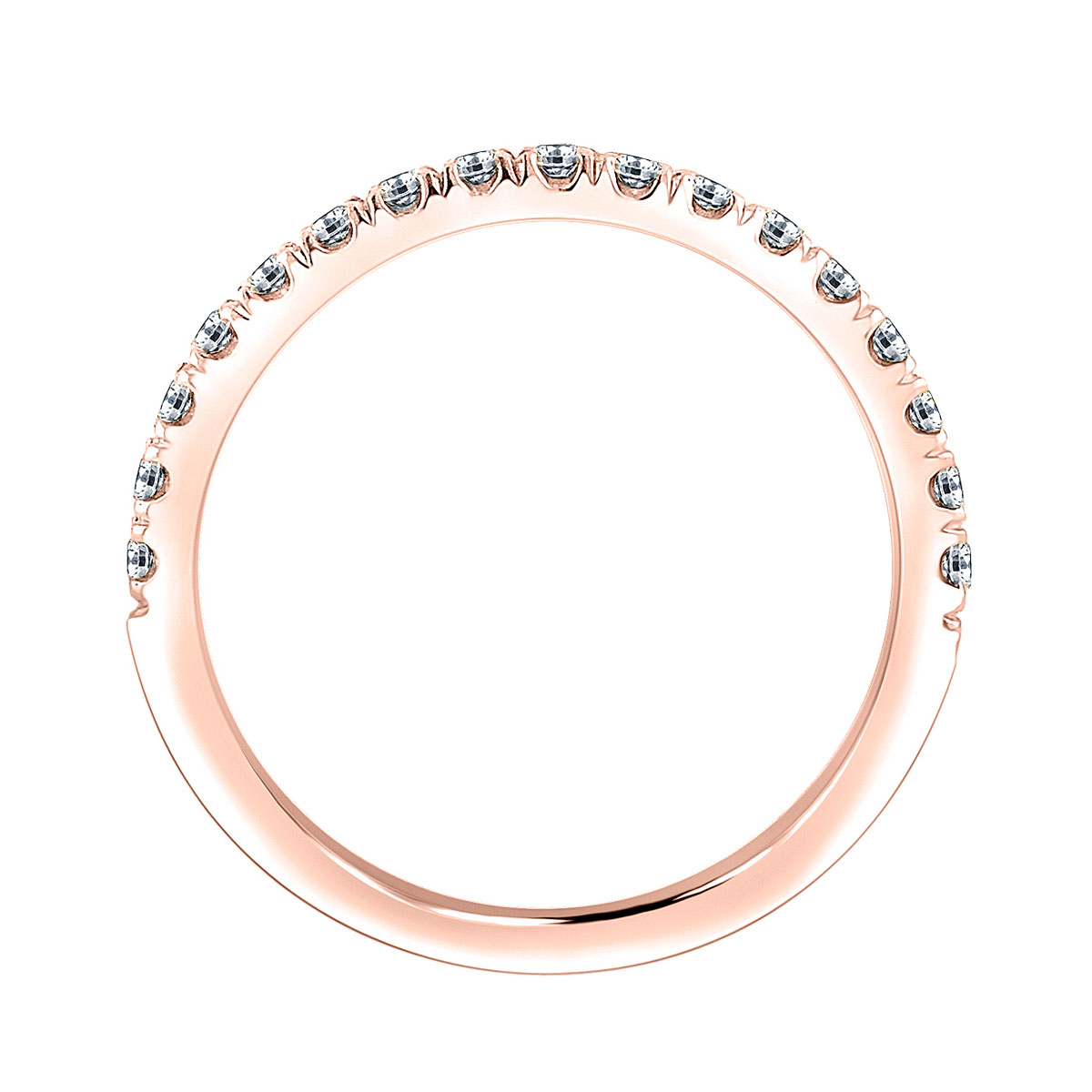 A. Jaffe Classics Empire Legacy Diamond Wedding Band in Rose Gold