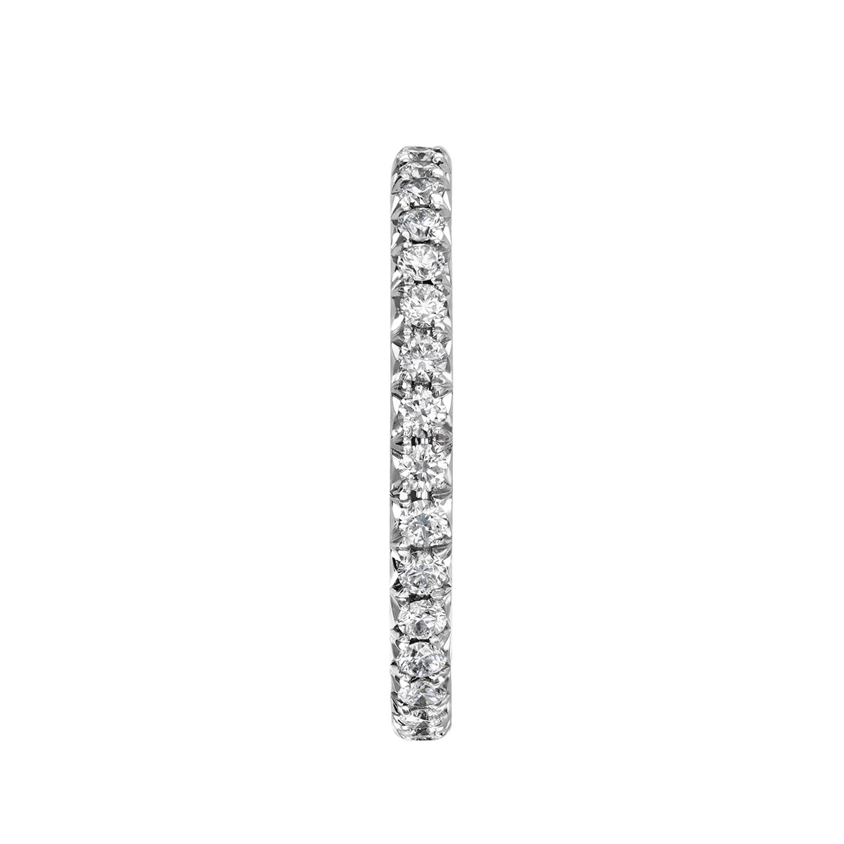18K White Gold New Aire Eternity Band, 0.50cttw