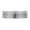 A. Jaffe Diamond Channel Satin Eternity Band in 14K White Gold, Size 10.5