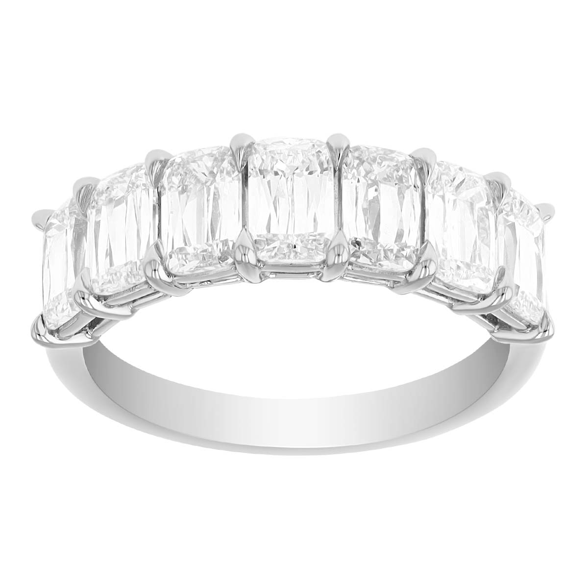 Kwiat Ashoka Diamond Wedding Band in Platinum, 2.28 carats