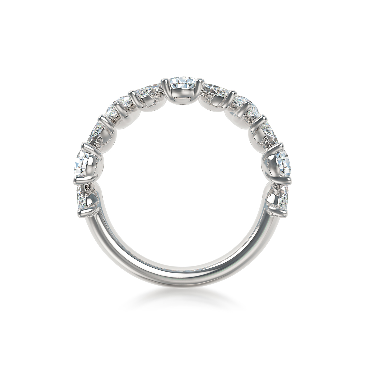 ALTR Lab-Grown Mixed Shape Diamond Ring in Platinum, 3.00 cttw, Size 6.5