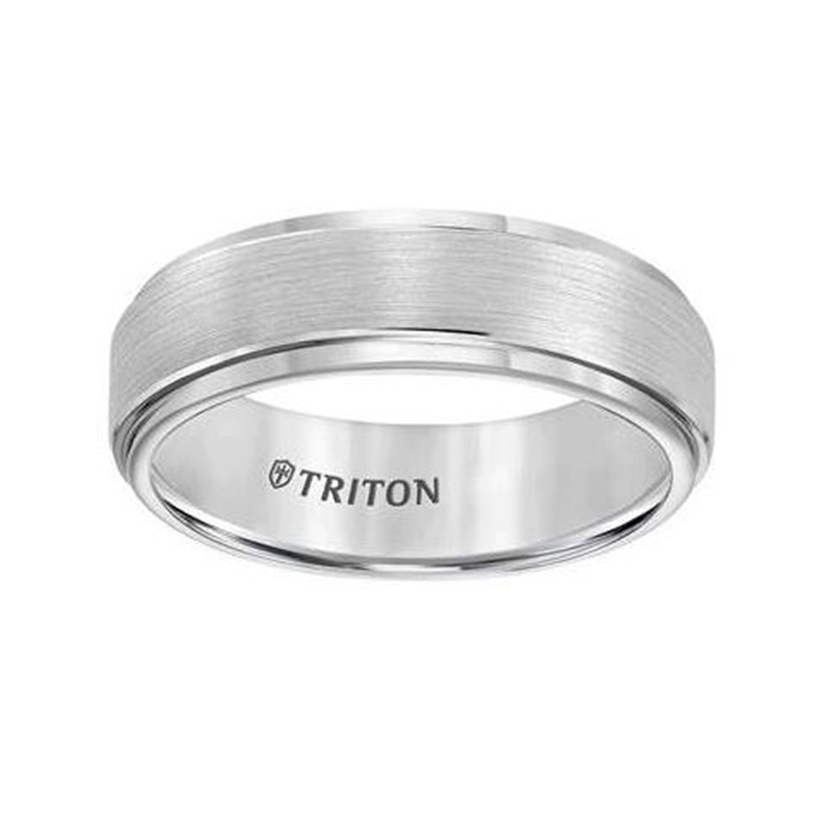 Tungsten Satin Finish Wedding Band, Size 12