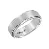 Tungsten Satin Finish Wedding Band, Size 12