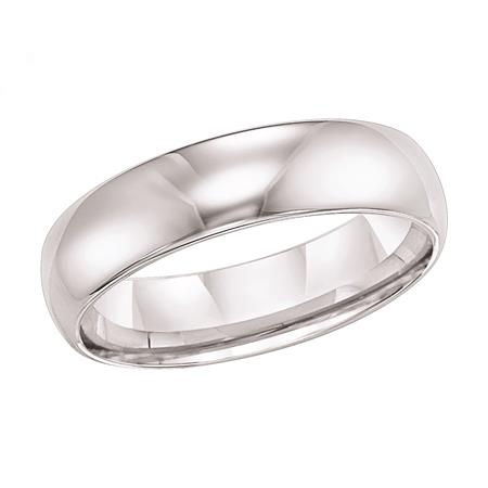 Tungsten Comfort Fit 6 mm Wedding Band, Size 9