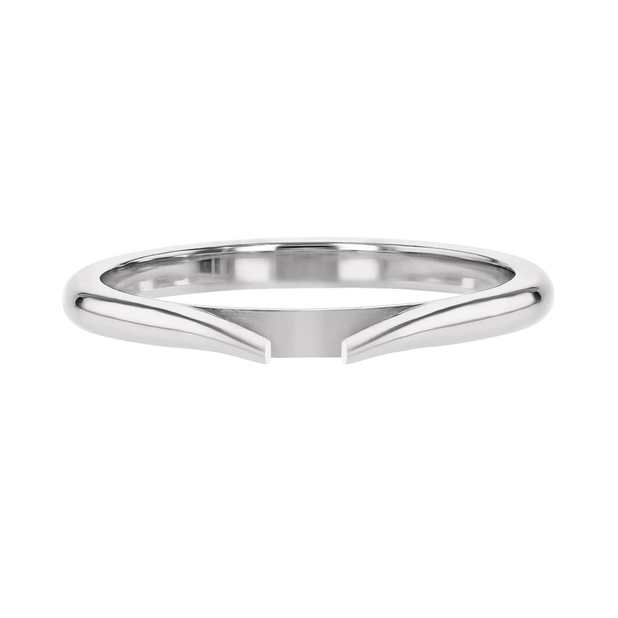 18K Gold New Aire Solitaire Engagement Ring Setting