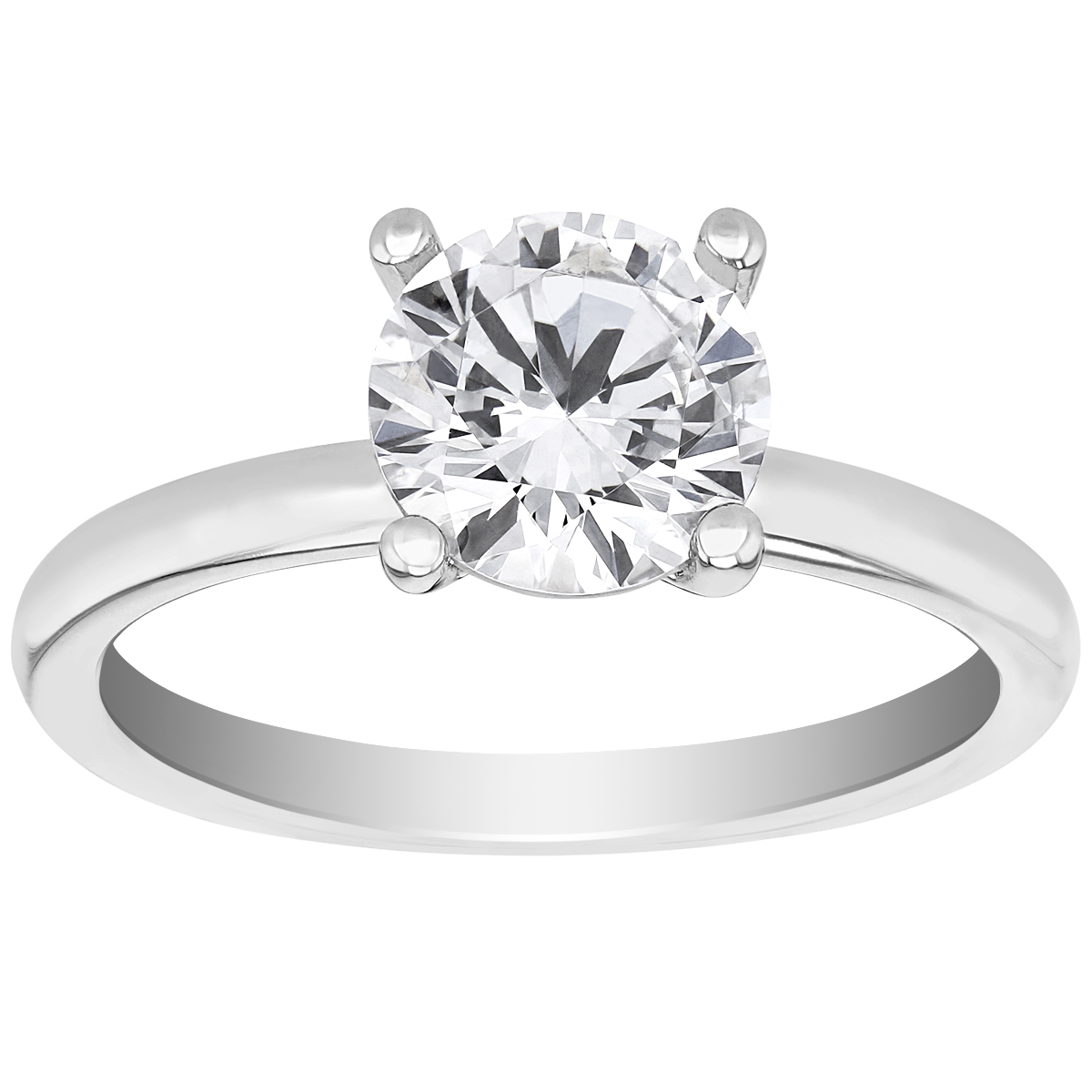 4 prong basket setting solitaire online