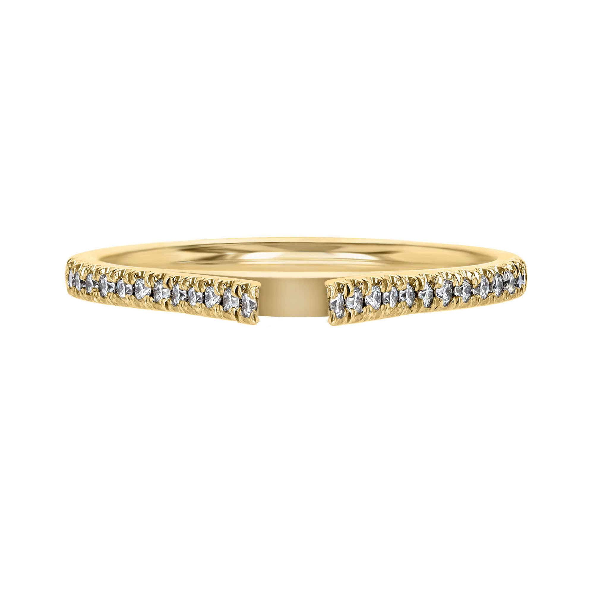 18K Gold Diamond Halo and Side Stone Ring Setting