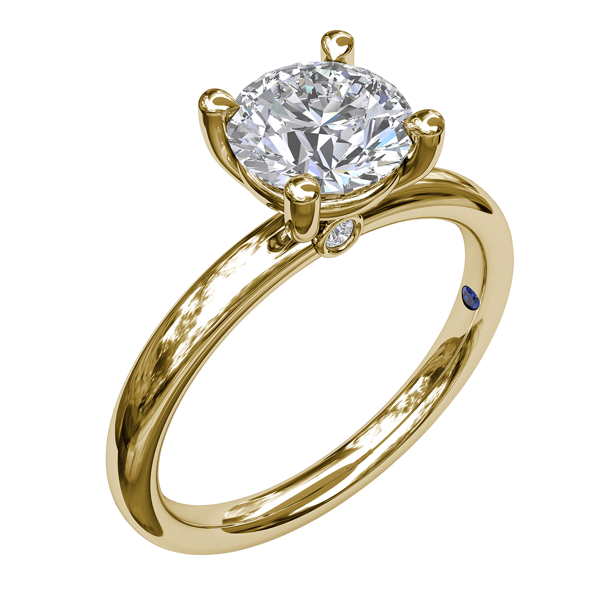 14KYG RND DIA RING MTG