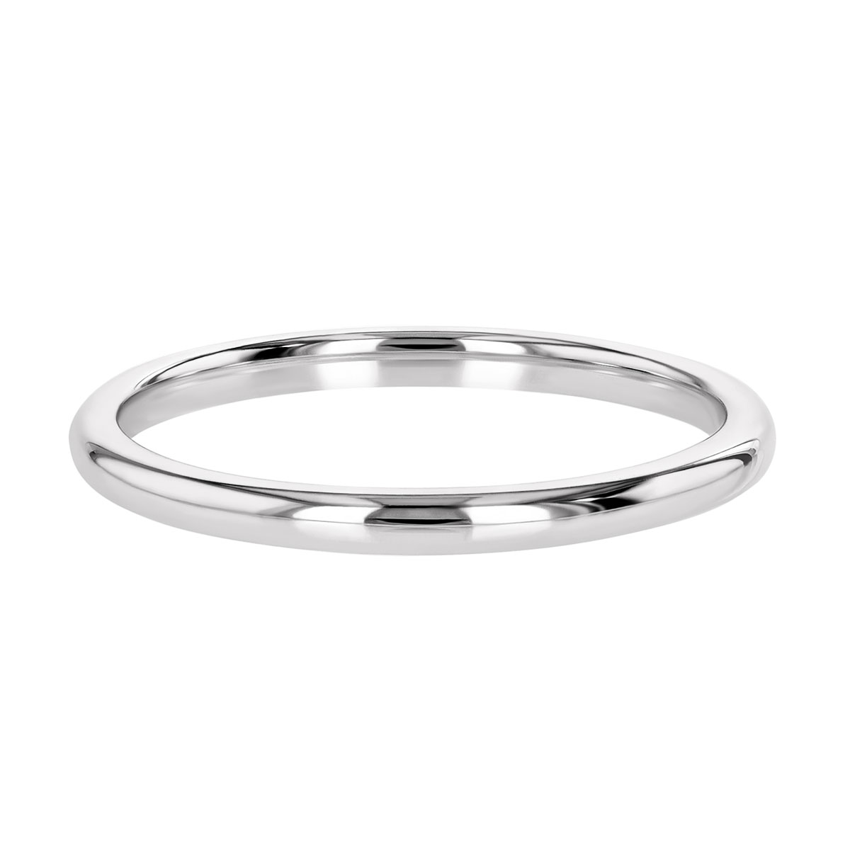 Platinum 2 mm Plain Wedding Band