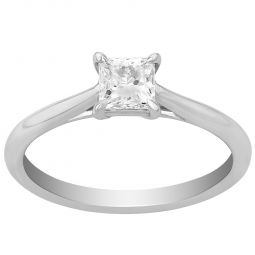 Details about   1.30Ct Bezel Set Round Diamond Solitaire Engagement Ring 14k White Gold Finish 