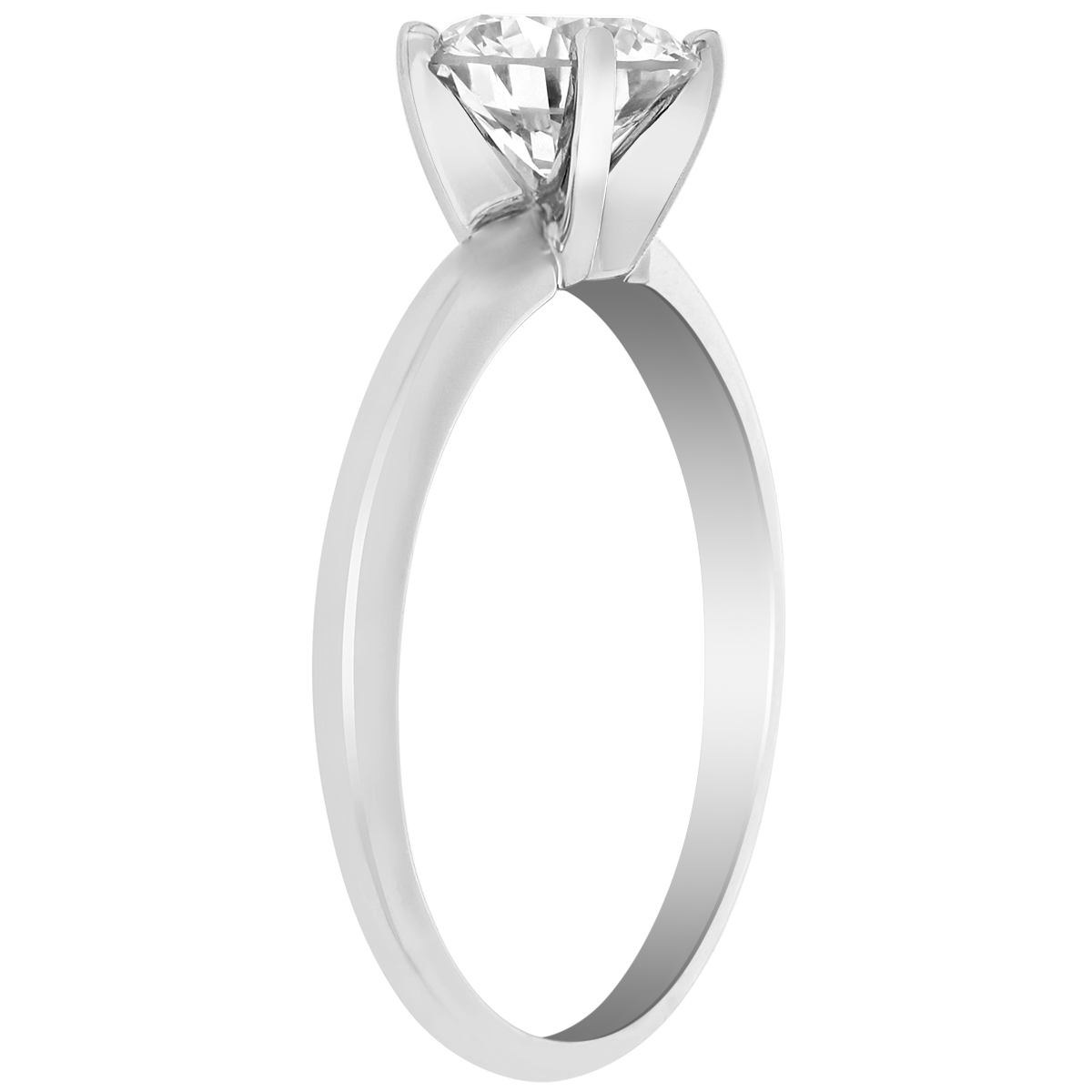 ALTR White Gold Lab Grown Diamond Solitaire Engagement Ring, 1.00ct