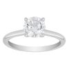 Kalahari Dream Round Diamond Solitaire Engagement Ring in 18K Yellow Gold, 1.22 ct