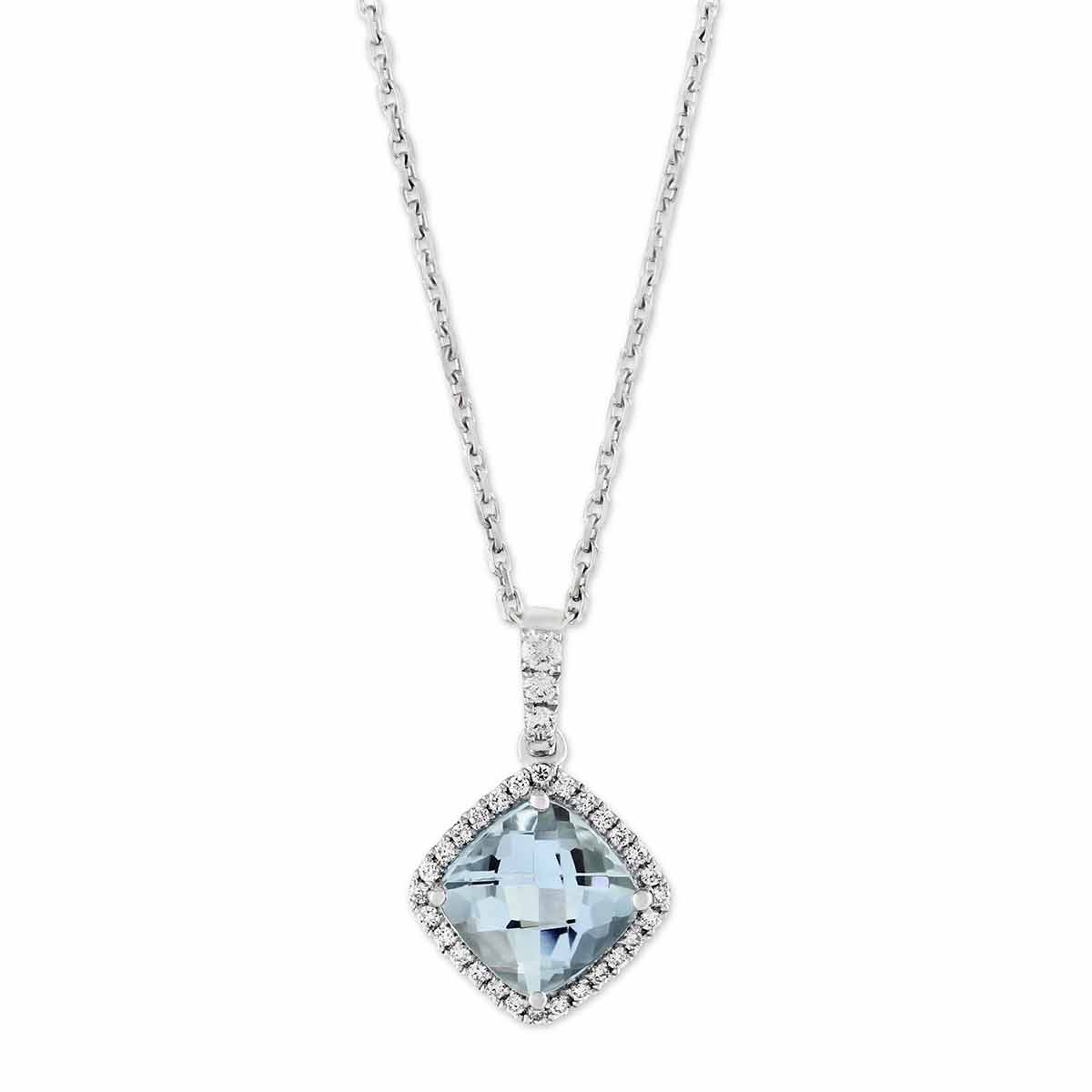 aquamarine necklace canada