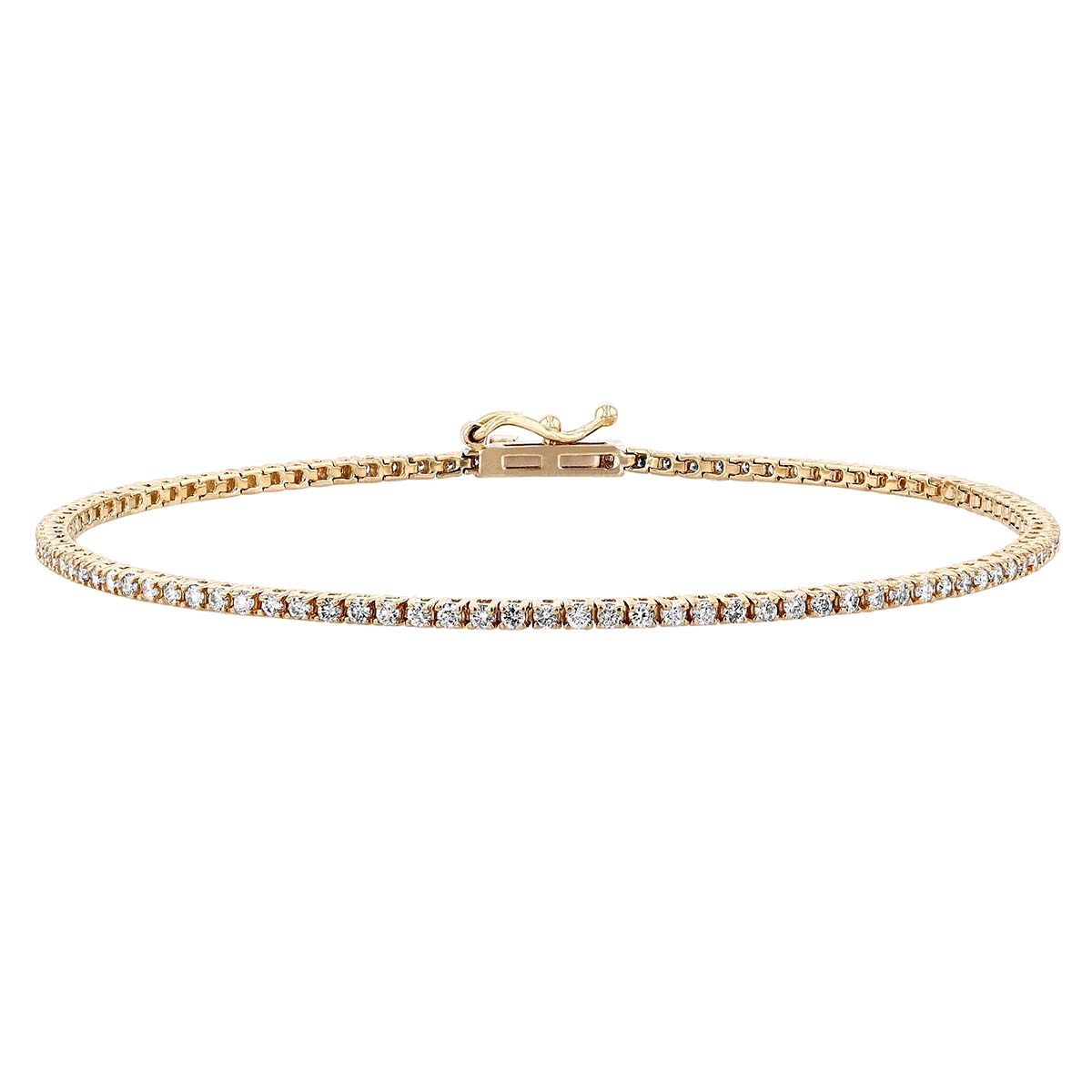 【HYERES LOR】25SS★ Essence SL 4 Prong Tennis Bracelet 3mm HYERES LOR】25SS☆ Essence SL 4 Prong Tennis Bracelet 3mm