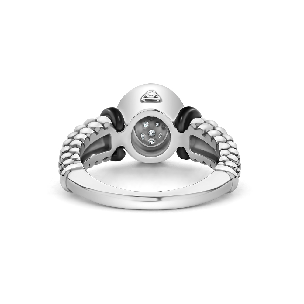 LAGOS Black Caviar Diamond Ring